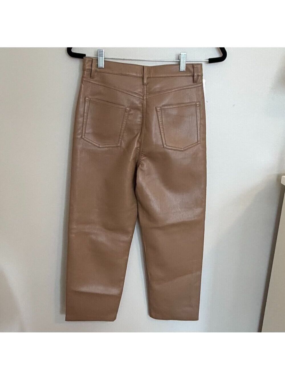 Aritzia Wilfred The Melina Cropped Leather Pants - Picture 9 of 11